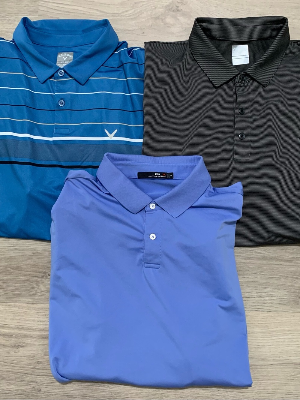Callaway Ralph Lauren RLX Golf shirt bundle XXL